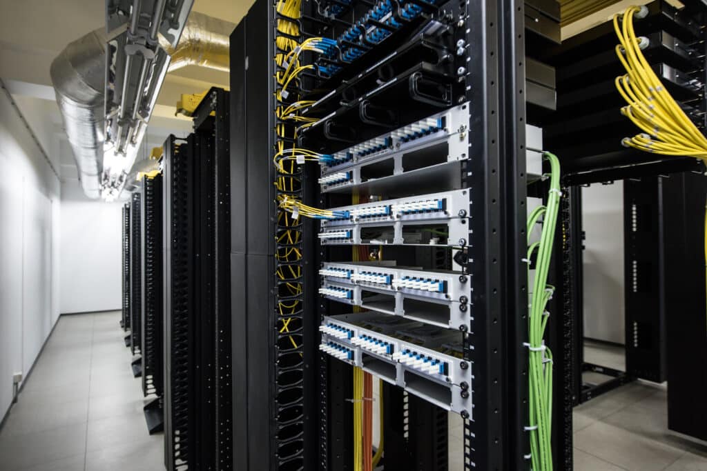 Data center servers, Shutterstock ID#768744418.